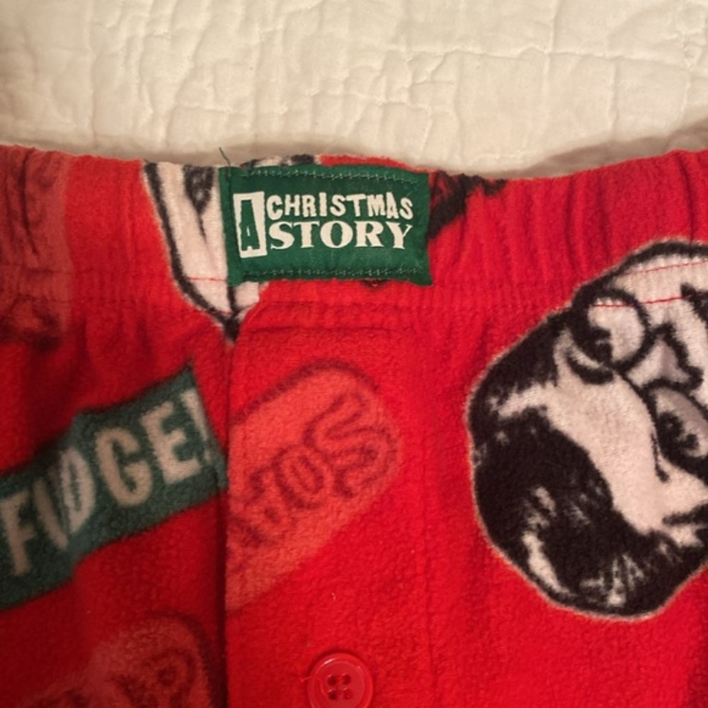 A Christmas Story PJ Pants - Picture 3 of 4